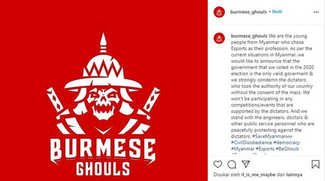 Curahan Hati Teman Mabar Ane di Myanmar Tentang Kudeta Militer
