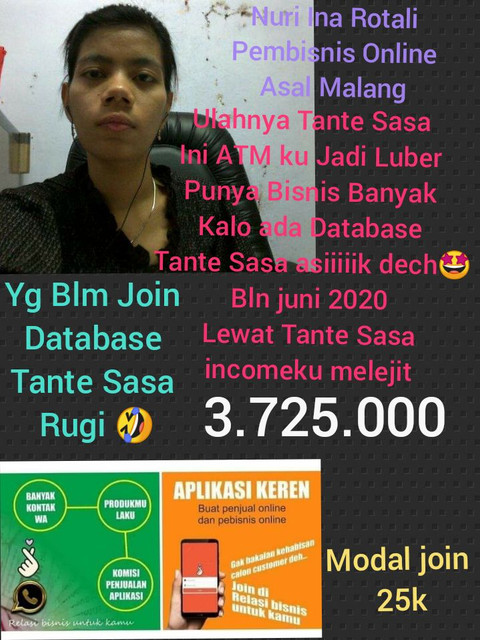 Lagi Booming Aplikasi Tante Sasa Hanya 25rb Ajah