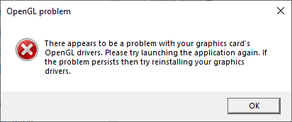 Gimana cara mengatasi OpenGL yang error?