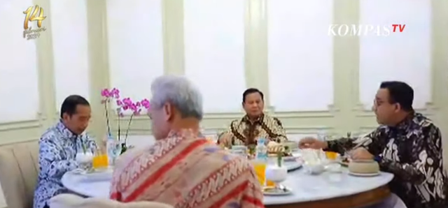 Jokowi Makan Siang dengan 3 Capres, NasDem: Wujud Mendukung Semua Kontestan