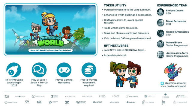 Continuum World, Game Farming + MMO yang Siap Menambah Pundi-pundi Penghasilan