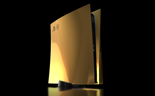 Dibandrol 1 Milyar Rupiah, PS5 Edisi Khusus Dengan Berlapis Emas Asli