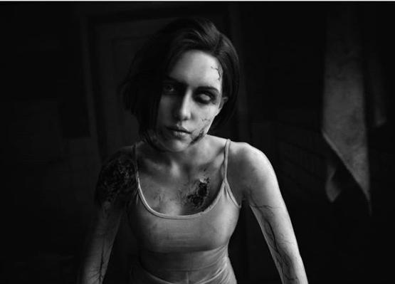 Horror &amp; Seksi, Gadis Rusia Berdandan Ala Jill Versi Zombie dari Resident Evil 3