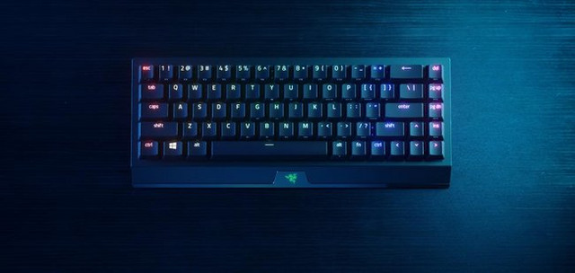 Razer Merilis Keyboard Gaming Ringkas, Razer BlackWidow V3 Mini HyperSpeed Inbox