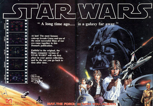 &#91;BUKA GAME LAMA&#93; Star Wars (1987), Petualangan Luke Skywalker Dalam Grafik 8-Bit