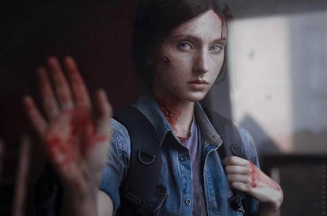 Bening Tapi Bukan Kaca, Gadis Rusia Berdandan ala Ellie dari The Last of Us Part II