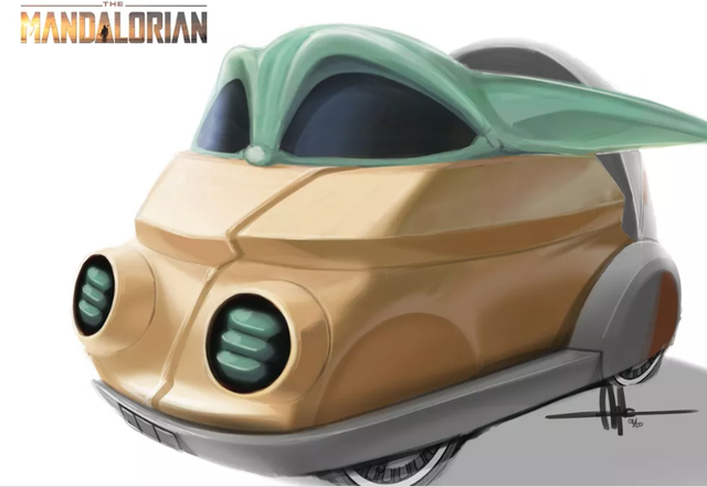 Ekslusif dari Comic Con 2020, Baby Yoda Sekarang Adalah Sebuah Hot Wheels