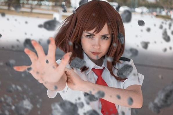 My Hero Academia! 7 Cosplay Ochaco Uraraka yang Benar-Benar Harus Agan Lihat