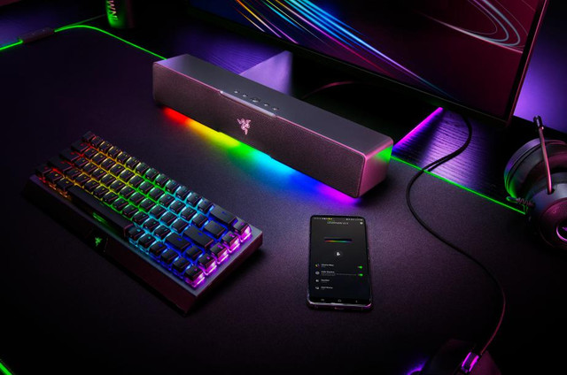 Rasakan Audio yang Keren Dalam Bentuk Kompak dengan Soundbar Razer Leviathan V2 X