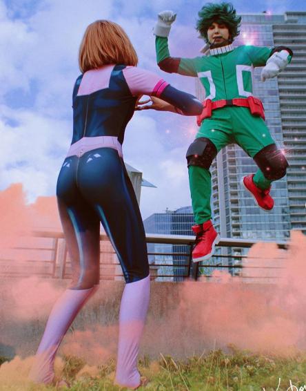 My Hero Academia! 7 Cosplay Ochaco Uraraka yang Benar-Benar Harus Agan Lihat