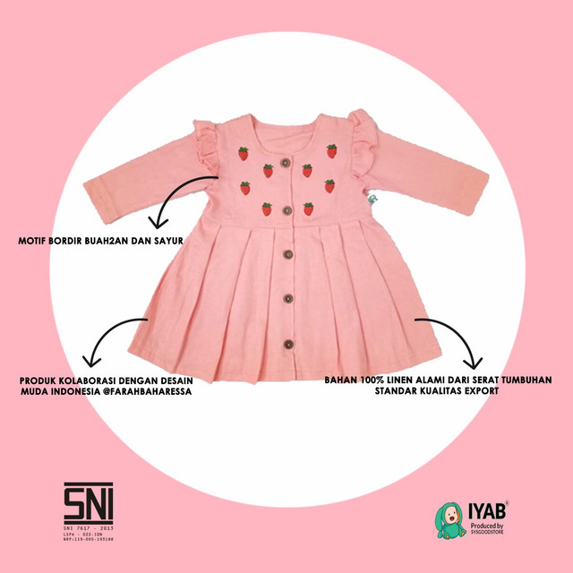 Pabrik Produsen Baju Bayi IYAB Babywear