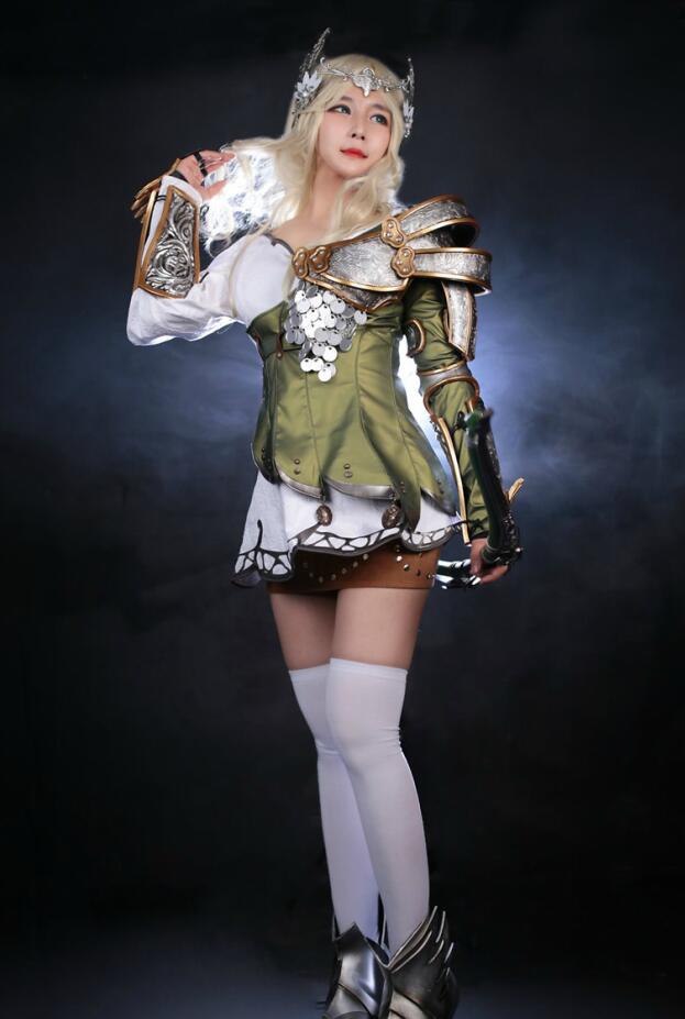 Cantik &amp; Mulus, Gadis Cantik Asal Korea Berdandan Ala Ranger dari Black Desert