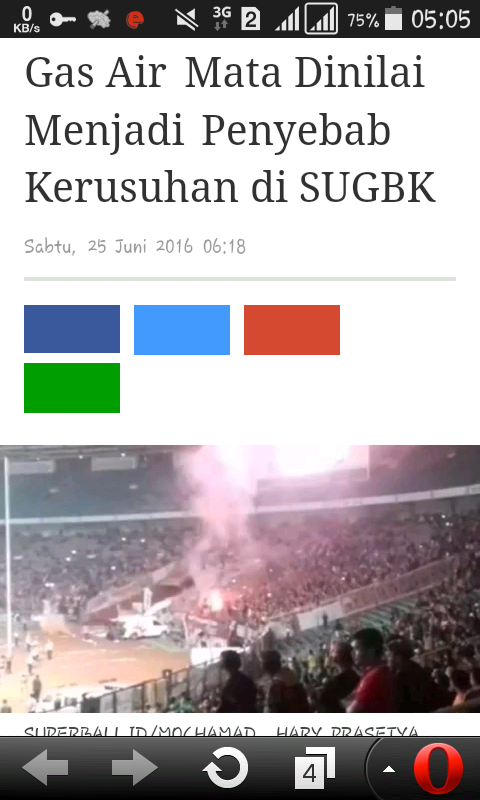 Artikel HEBAT Captain BAMBANG PAMUNGKAS dan Sebab Akibat Insiden GBK