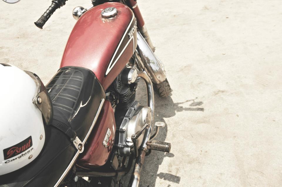 Jual Cepat Motor Honda CB 175 merah tahun 1973