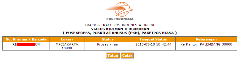 Agan pernah ngalami? Proses kirim Pos Indonesia lama, wajar atau tidak wajar?