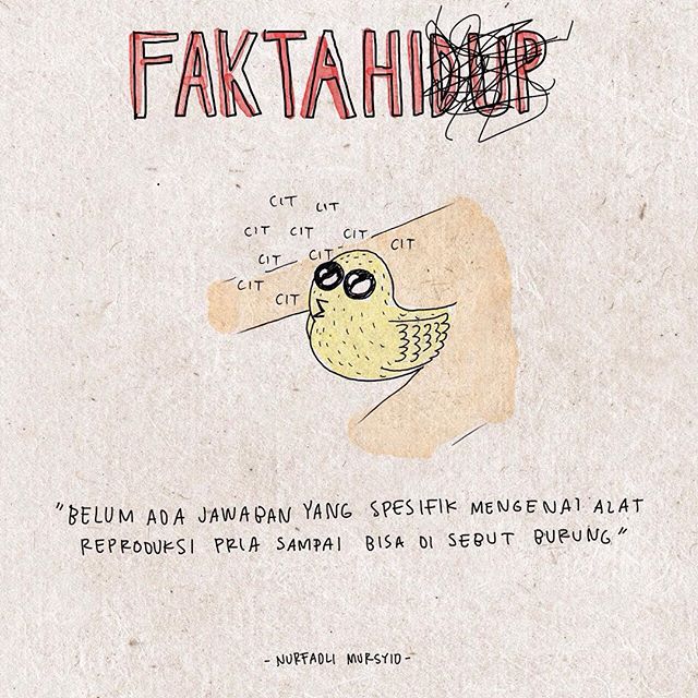 Ilustrasi Kocak 'fakta hidup' Yang Bikin Kamu Tersenyum