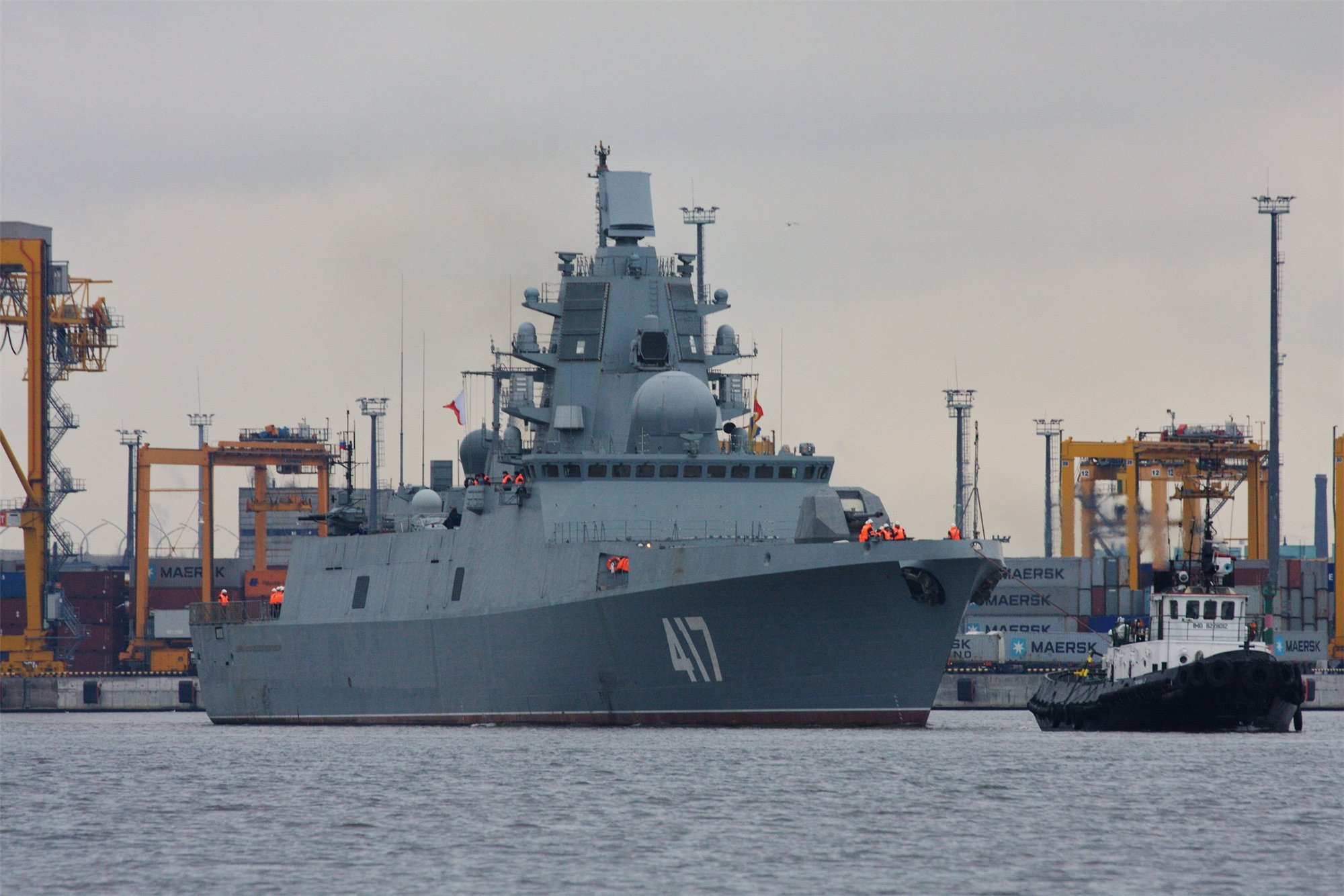 &#91;CAKEP&#93; RUSSIA frigate &quot;Admiral Gorshkov&quot; Sea Trial