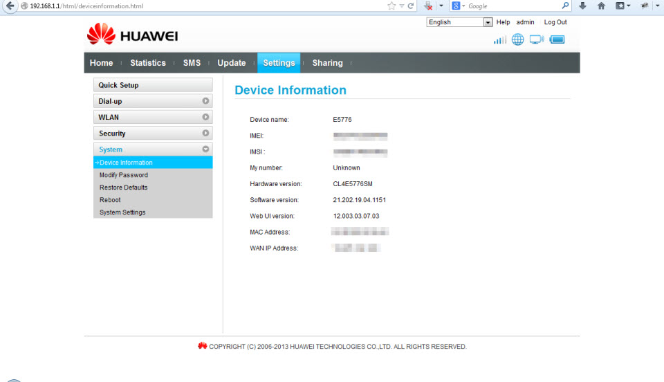 Review dan Diskusi Modem Huawei E5776