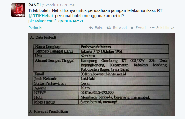 HKTI Sebut Prabowo Lakukan Kebohongan Publik