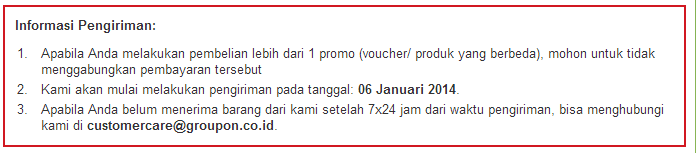 Groupon Indonesia 3 bulan belom juga kirim pesanan ane gan buset penipuan lagi