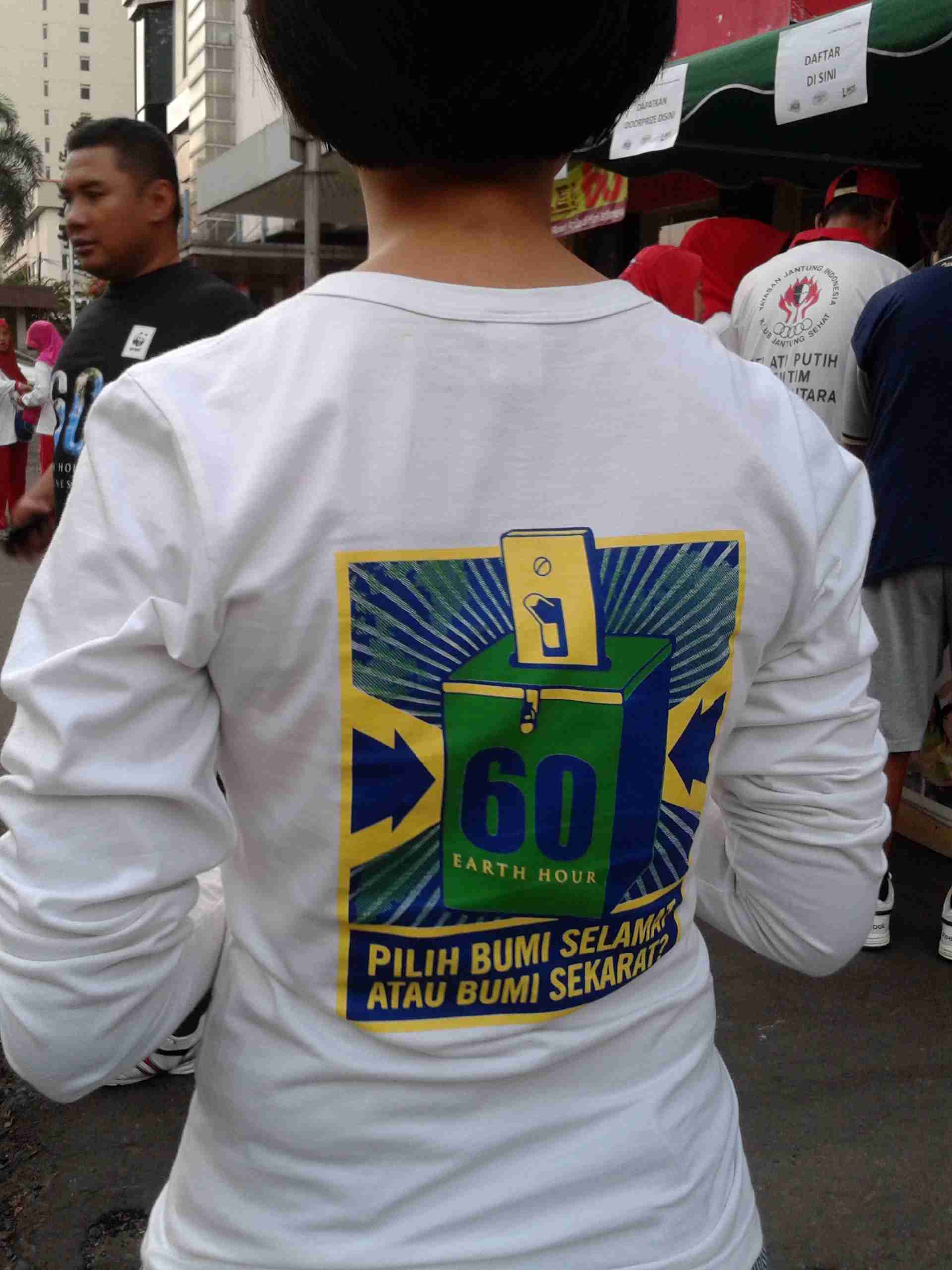 &#91;FR&#93; Car Free Day Collaboration w/ Earth Hour, KJI, HiLo Jakarta | 18 Agt '13