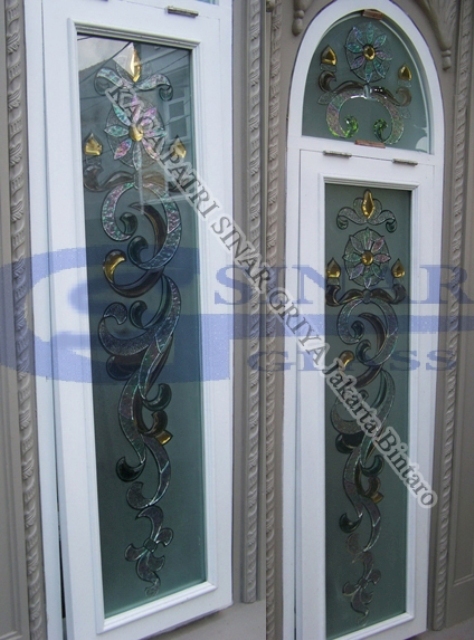 BISNIS Interior Eksterior KACA PATRI , KACA INLAY , KACA GRAVIR , Sinar Griya