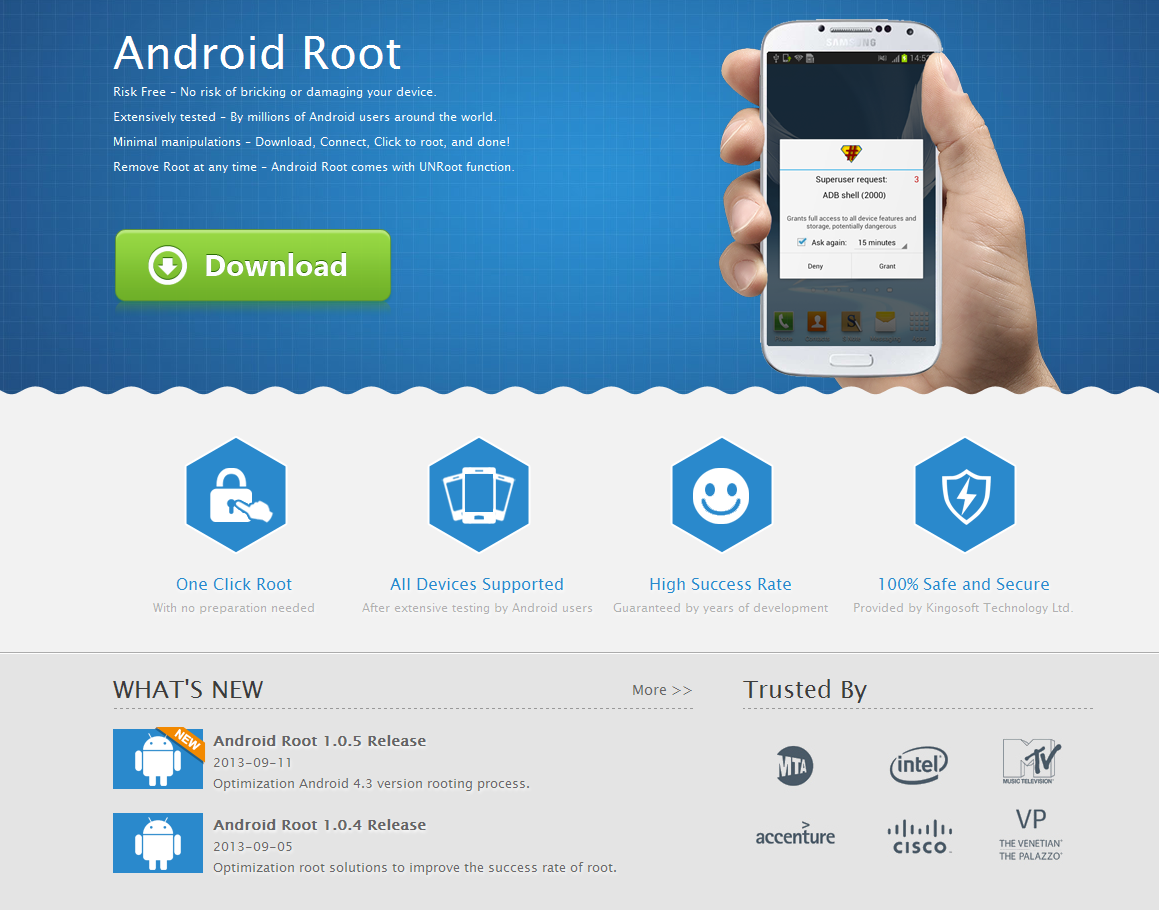 &#91;ROOT&#93; Android kamu dengan one-click. ALL DEVICES SUPPORT.