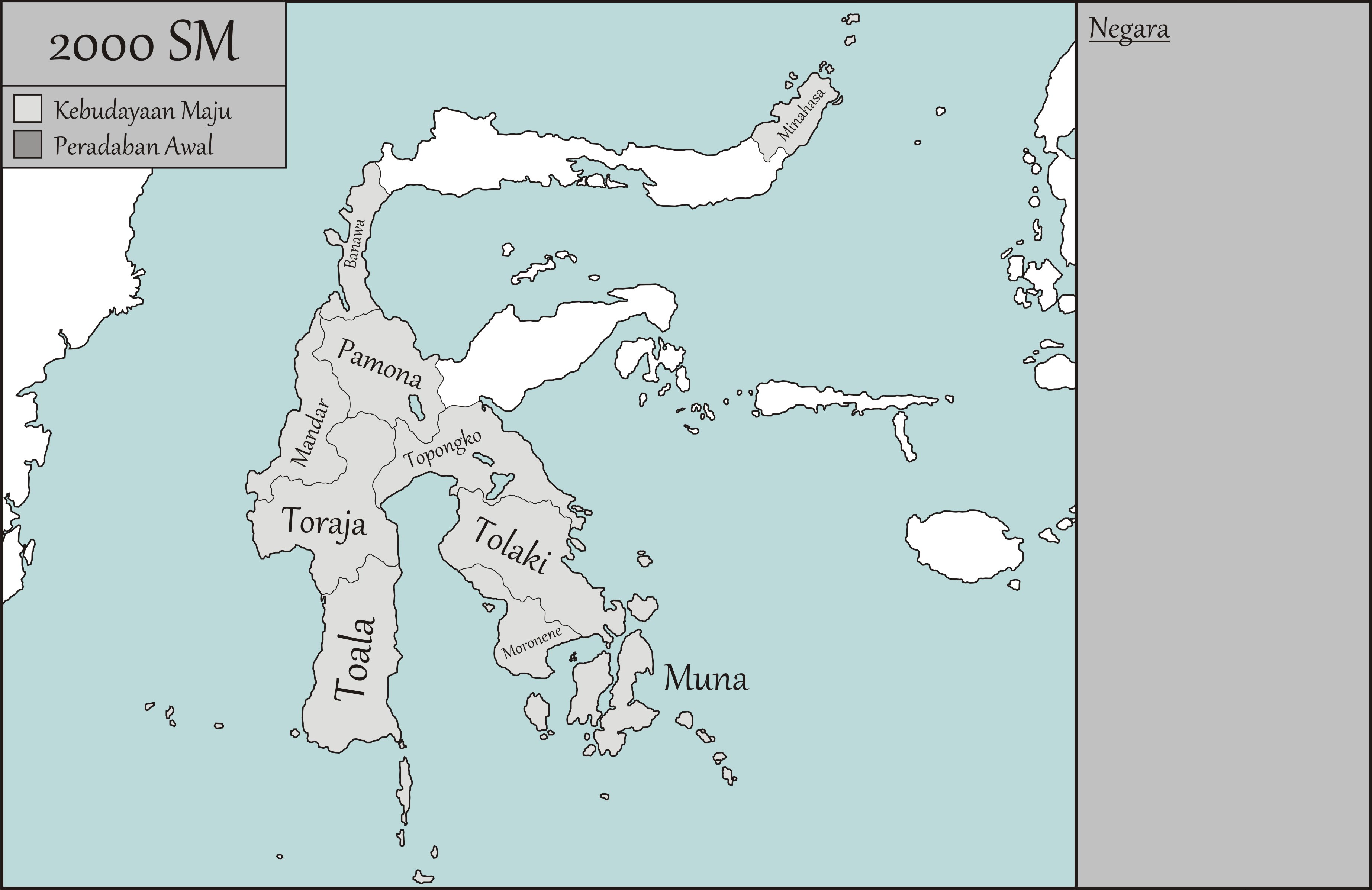 Kronologi Sejarah Sulawesi / Celebes (40.000 SM - 2018)