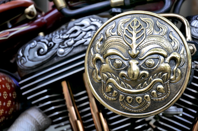 Kreatif!!! Bikin Harley Bertema Batik