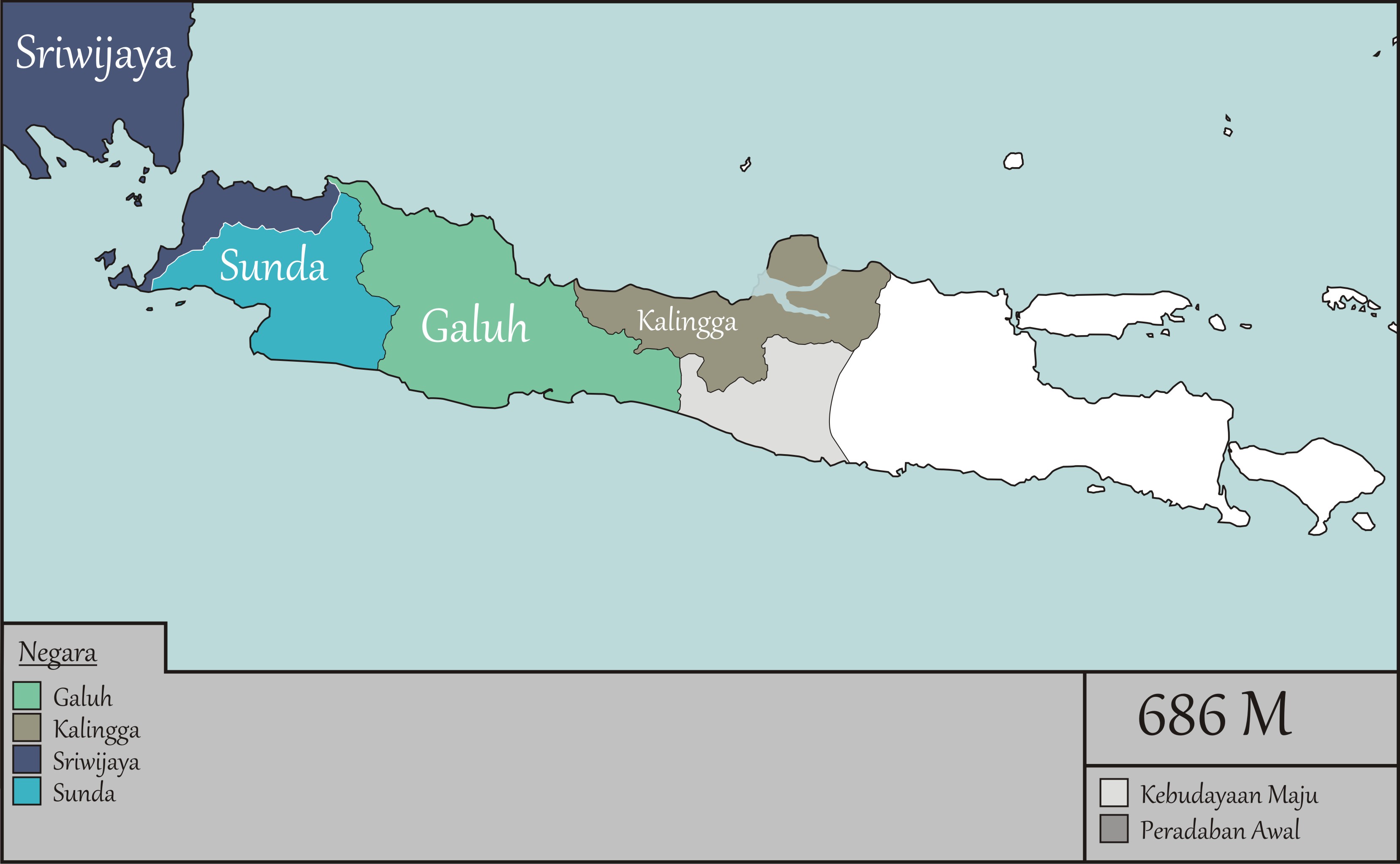 Kronologi Sejarah Pulau Jawa (10.000 SM - 2017)