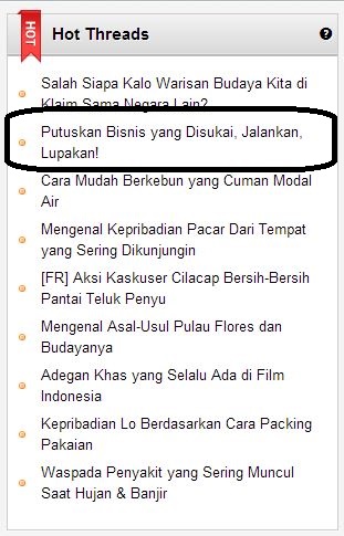 Pilihlah Bisnis Yang Terbaik. Putuskan dan Lupakan