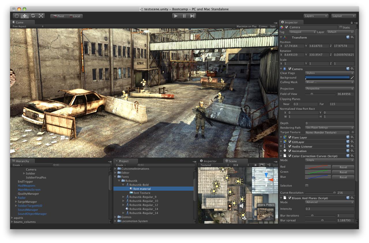 Unity 3D Game Engine