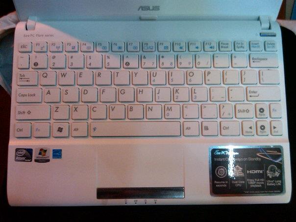 WTS Netbook Asus EEE PC 1205 R052C White ! Like NEW!! Batre SUPER LONGLIFE !!!!