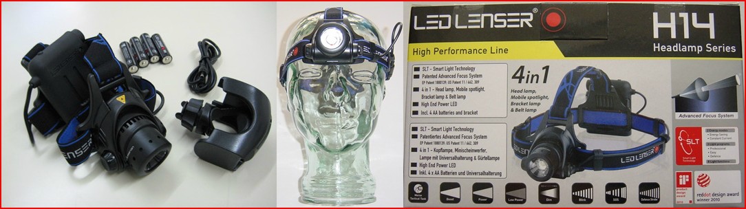LED Lenser P3 P5 P7 T5 T7 H7 rechargeable headlamp cree torch lumen ultra fire senter