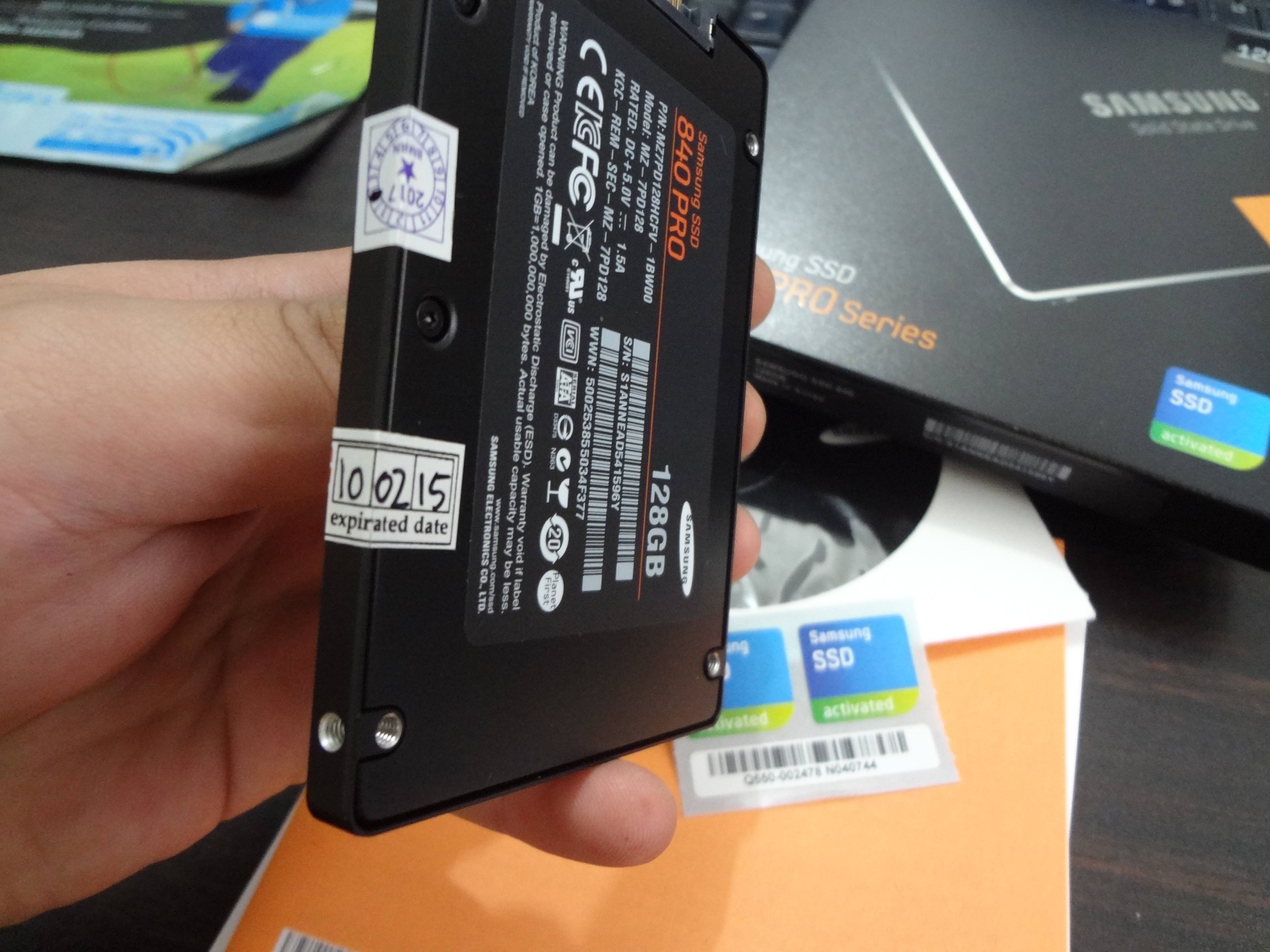 Samsung - SSD 840 Pro 128GB - MURAH GAN !!