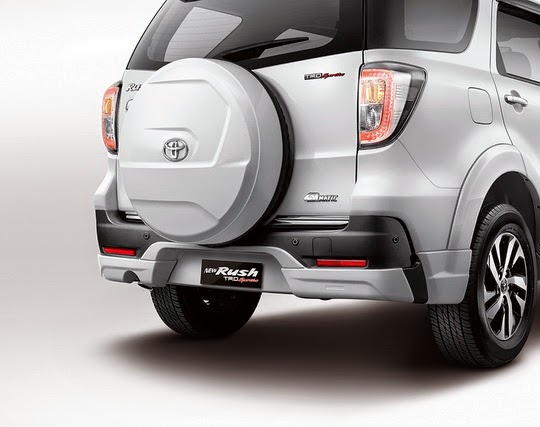 Tampilan Eksterior yang Gagah dan Sporty dari Toyota New Rush