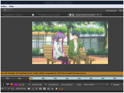 &#91;TUTORIAL&#93; TIPS menggabungkan 2D Anime dengan Video menggunakan After Effect