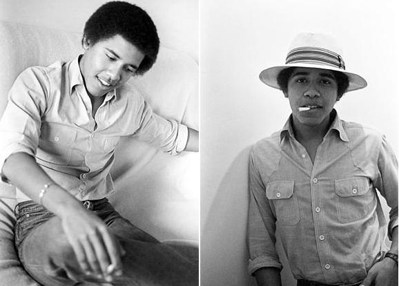 Foto-foto Obama waktu masih muda