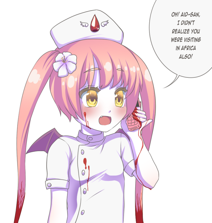 Perkenalkan, Maskot Imut Ebola-Chan dan Bitcoin-Chan!