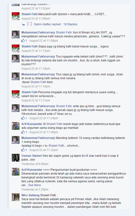 Mau Sampe kapan RASIS gan ?