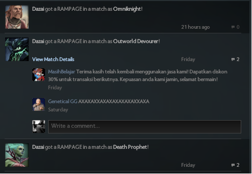 Dota2 jadi demam GB?