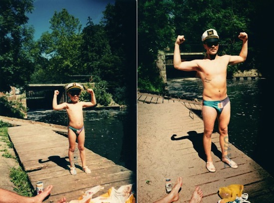 UNIK FOTO MASIH KECIL DI RECREATE SAAT DEWASA 