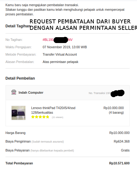 Kecewa dengan Pelayanan dari BukaLapak, Akun BUYER diblokir Tanpa Sebab !!!
