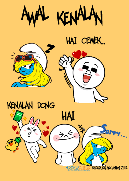 (KOCAK+SERU GAN) KOMIK PERJUANGAN CINTA