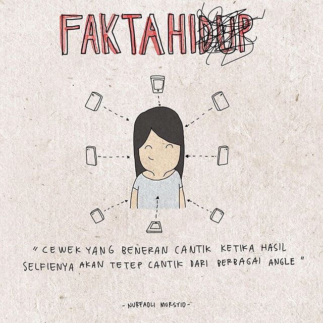 Ilustrasi Kocak 'fakta hidup' Yang Bikin Kamu Tersenyum