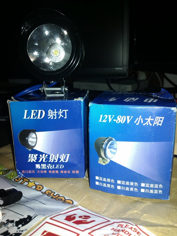 Fog Lamp, Lampu Sorot LED Cree / LED Luxeon, Irit Listrik, Anti Air, Bisa Semua Motor