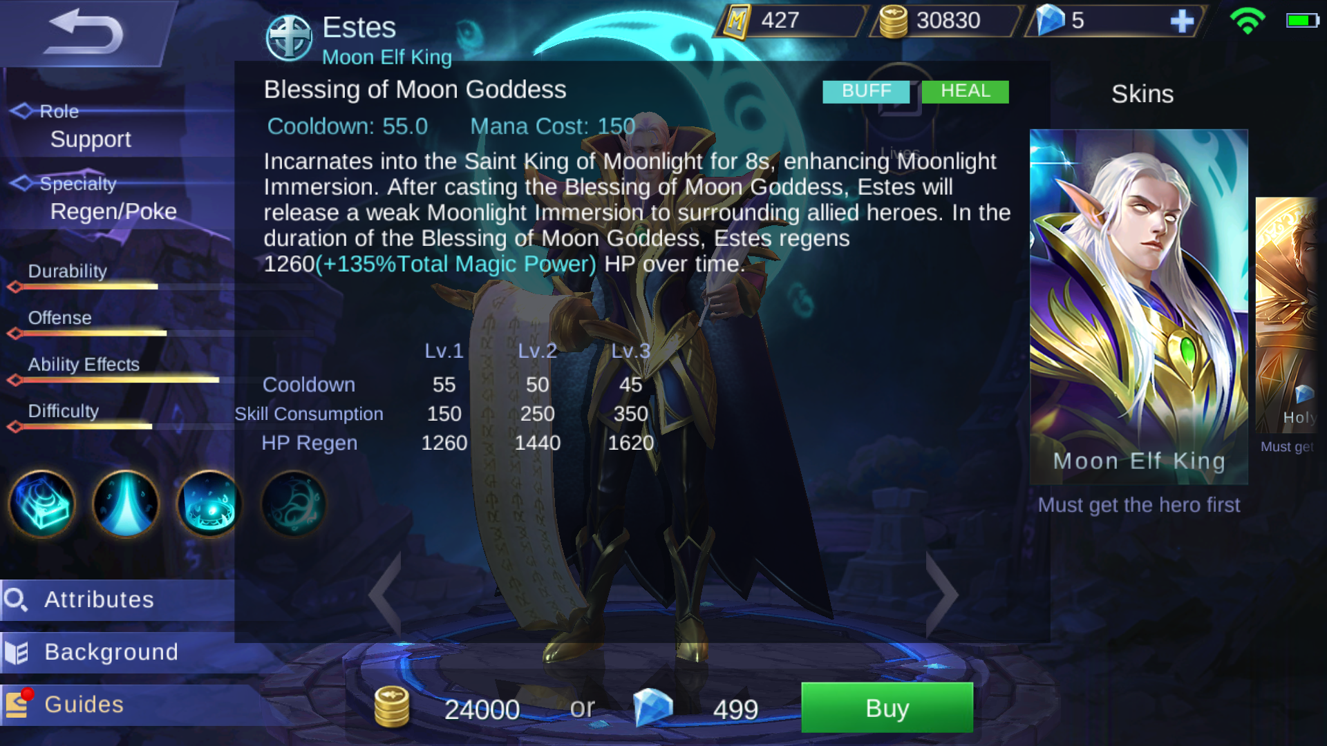 Auto MVP, Tutorial Build Estes Mobile Legends