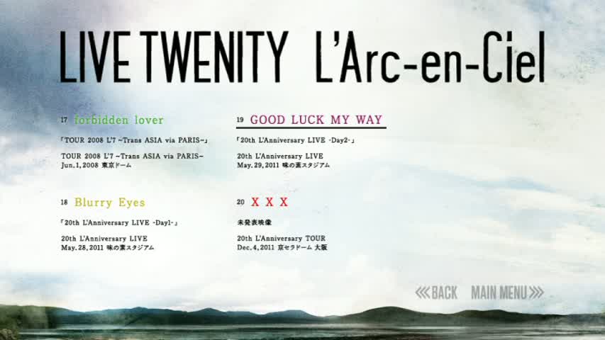 &#91;SHARE NEWS + Download&#93; 20Th L&#039;Arc En Ciel Live Twenity DVD