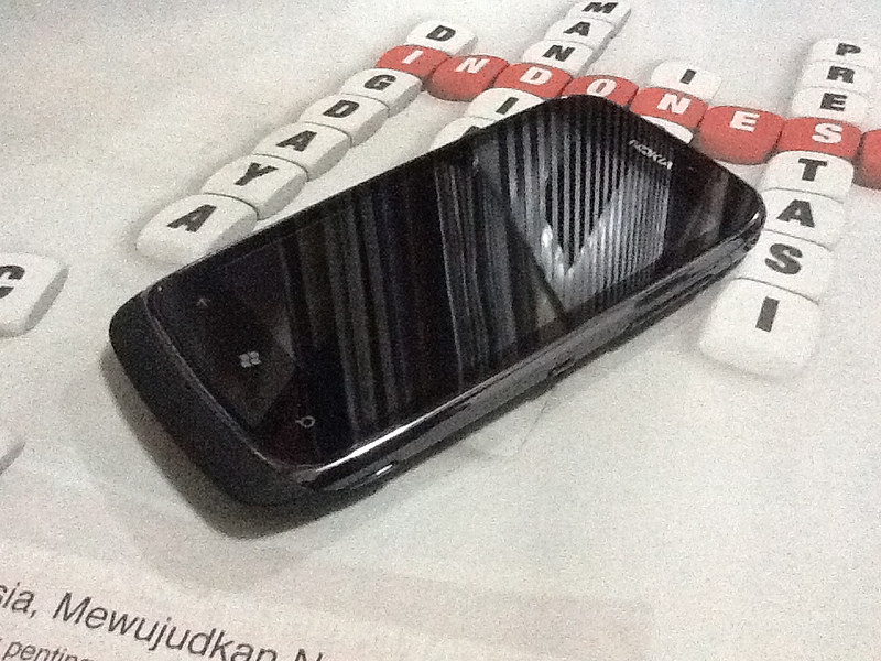 Jual nokia lumia 610 black super mulus and murah
