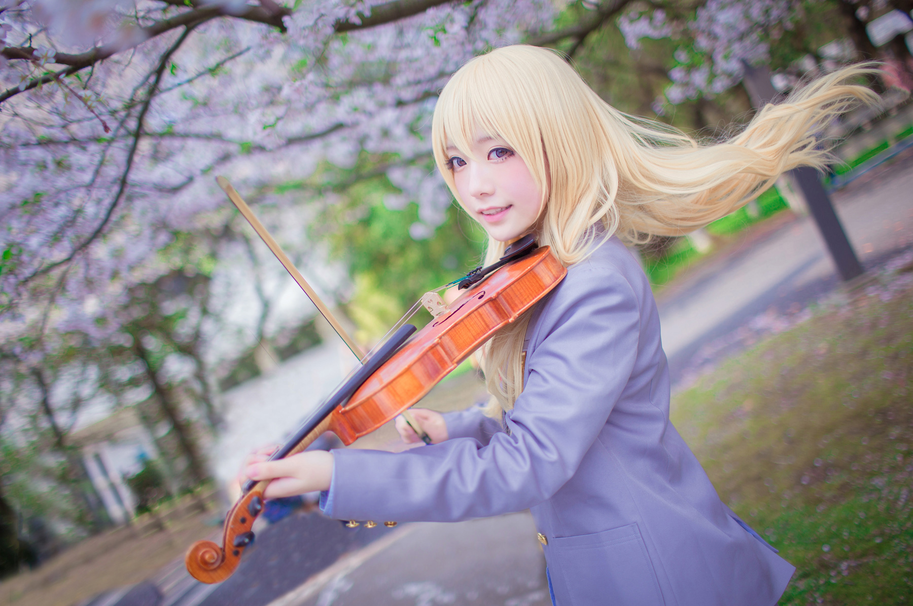 Kaori cosplay your lie in april